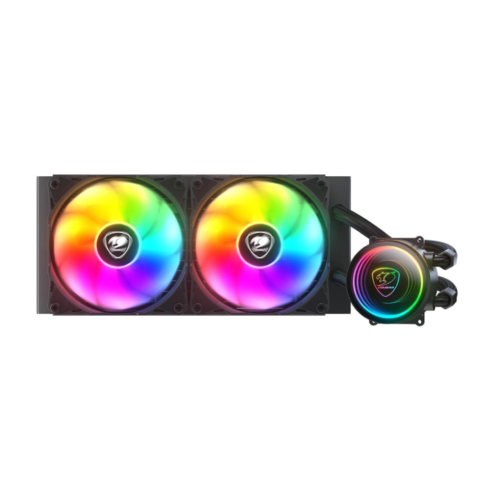 Cougar CPU Cooler Liquid AIO Poseidon Elite ARGB 240 (Black) view 2